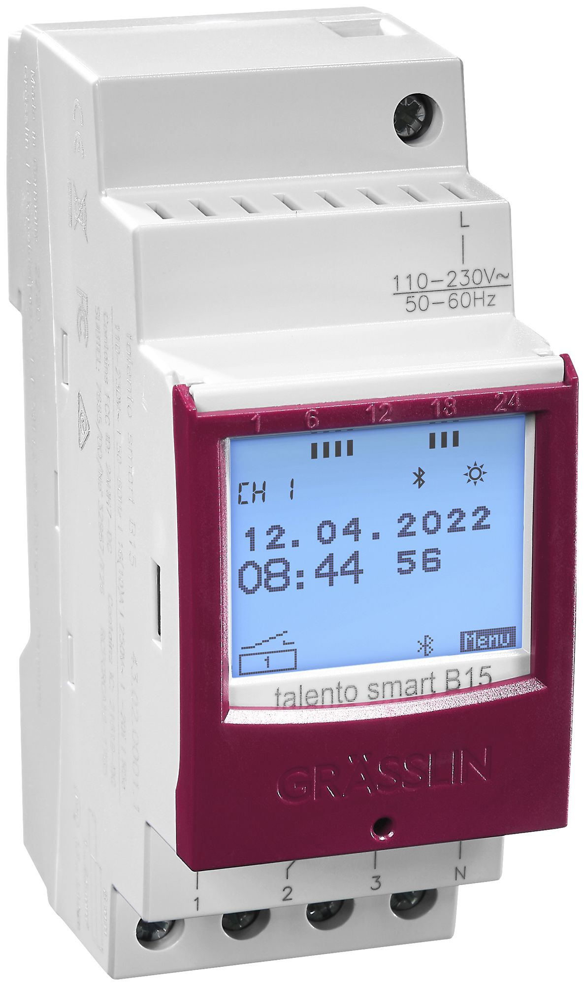 REG-Schaltuhr digital talento smart B15, 1-Kanal