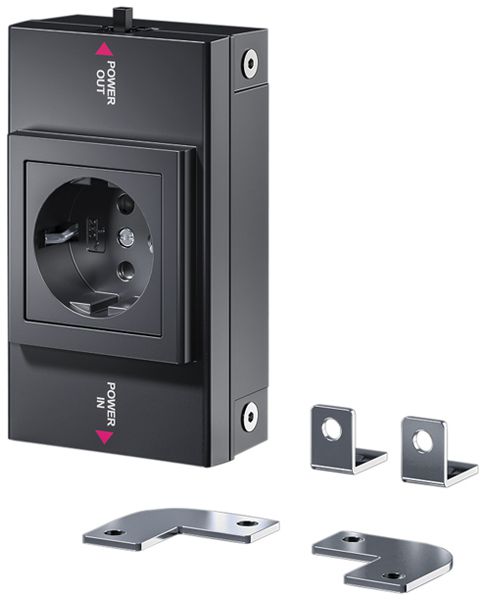 Prise multiple Rittal SZ 2500.710 pour luminaire de système LED 240VAC 1×SCHUKO