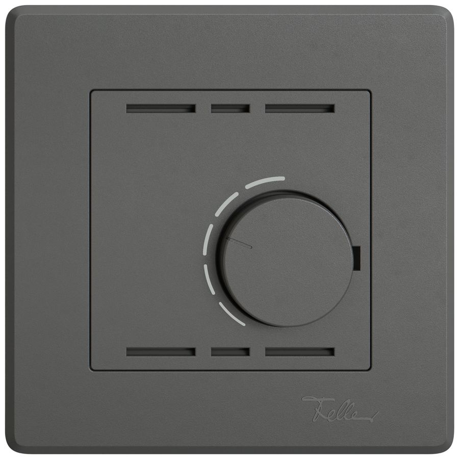 Termostato ambiente INC EDIZIO.liv SNAPFIX® senza interruttore 24VAC/DC 50Hz grs