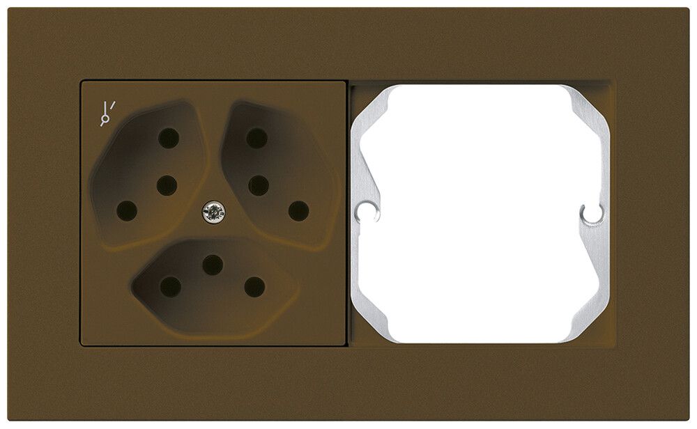Combinaison ENC kallysto.pro grd.I-I horizontale 3×type 13S+vide brun
