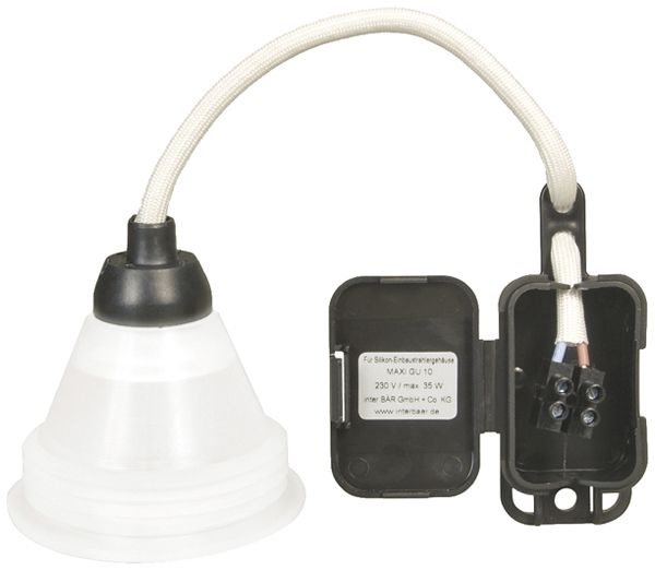 Downlight ELBRO GU10 35W Ø79mm blanc