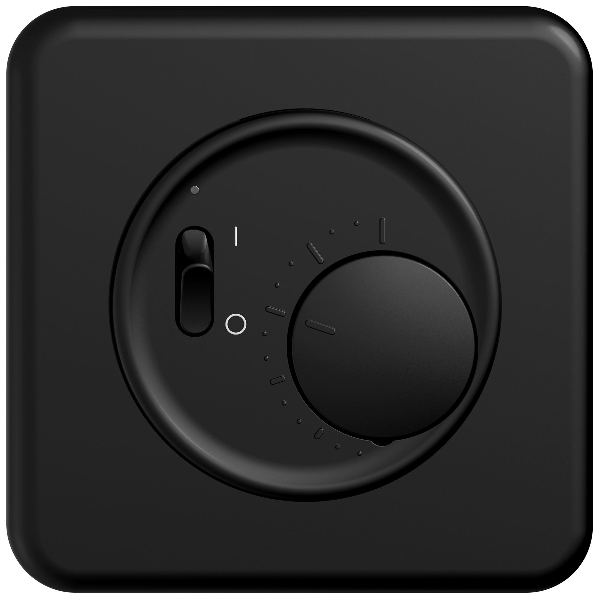 UP-Raumthermostat STANDARDdue SNAPFIX® m.Schalter 230V AC 50Hz sz