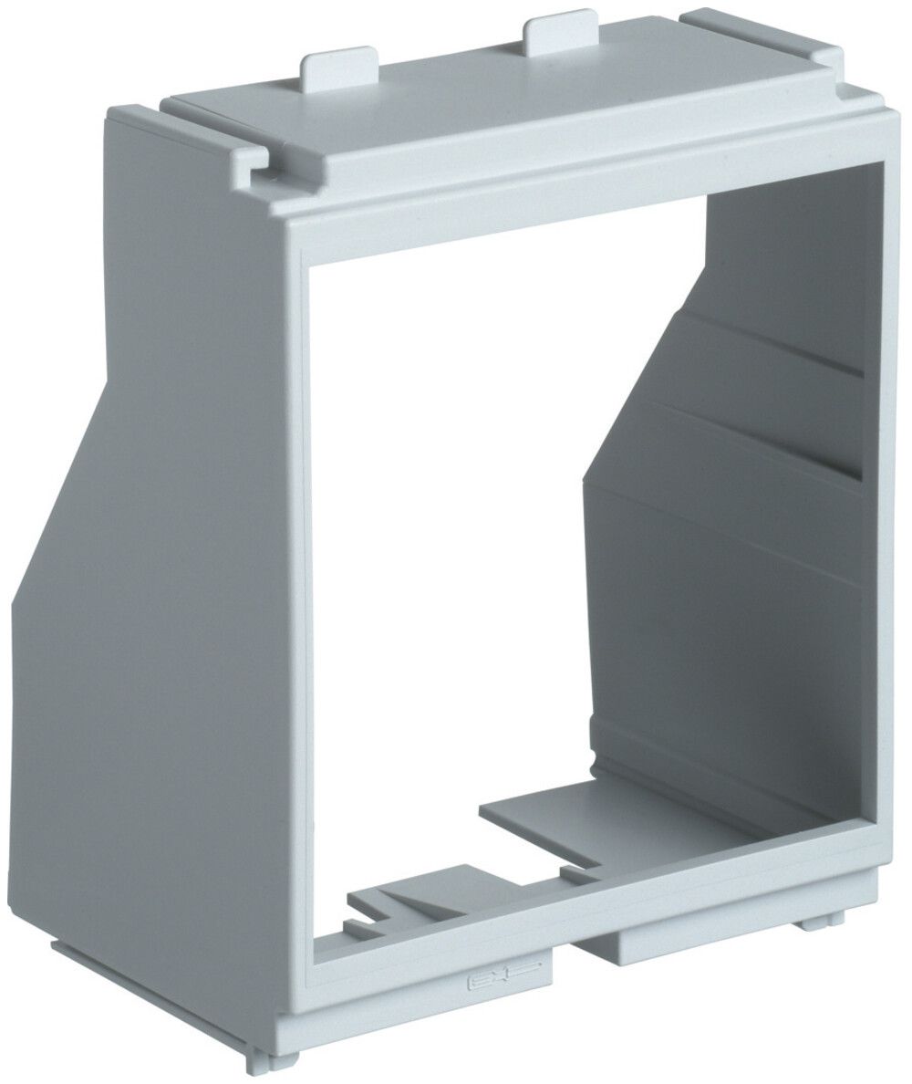 Halterung für Messgeräte Hager lang zu DIN1…3 für versenkte Messgeräte 72×72mm