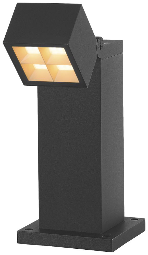 LED-Wegeleuchte SLV S-CUBE 35 15W 1000lm 2700/3000K IP65 144×144×350 anthrazit
