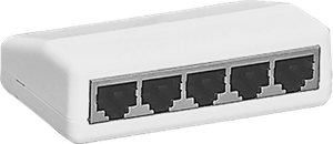 Mini distributeur 4Ab blanc