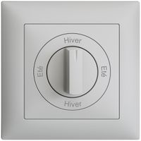 Kit frontal Eté-Hiver-Eté-Hiver EDIZIOdue 88×88mm gris clair
