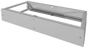 Aufsatzrahmen Rittal VX 8618.531 1200×200×600mm Dachbeplankung grau