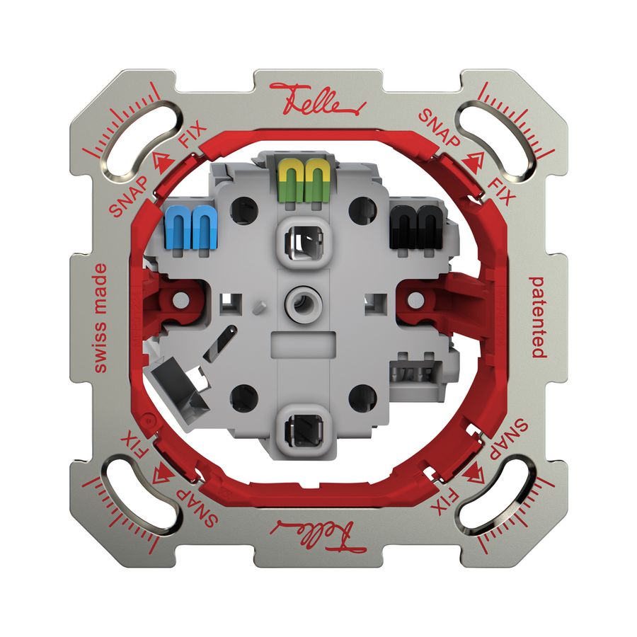 UP-Steckdose Feller SNAPFIX® 2×T13