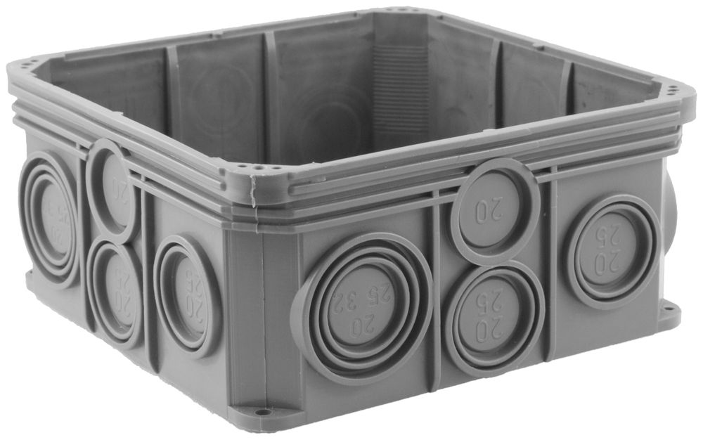 Abzweigdose T+T Ammer 122×122×57mm Gr.2×2 ohne Deckel