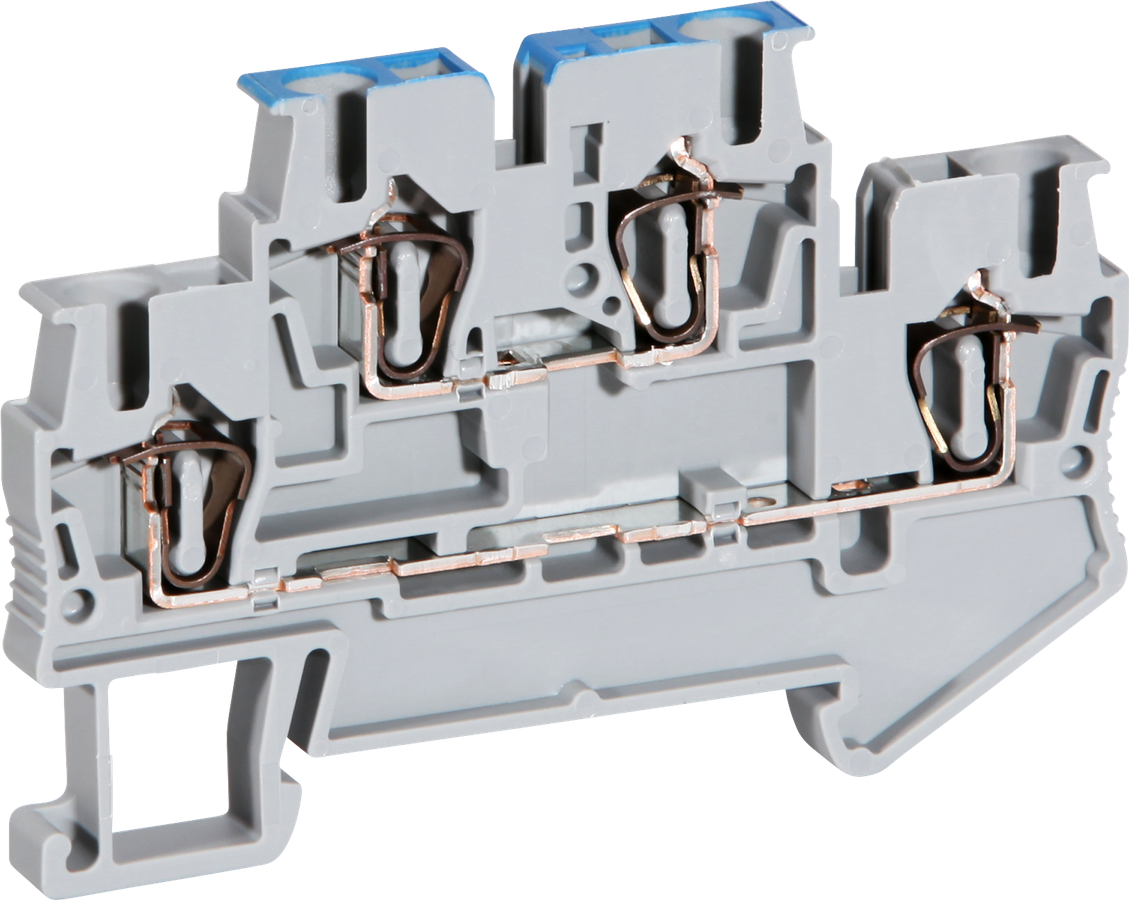 Durchgangsreihenklemme 0.08…4mm² grau STTB 2.5-L/N