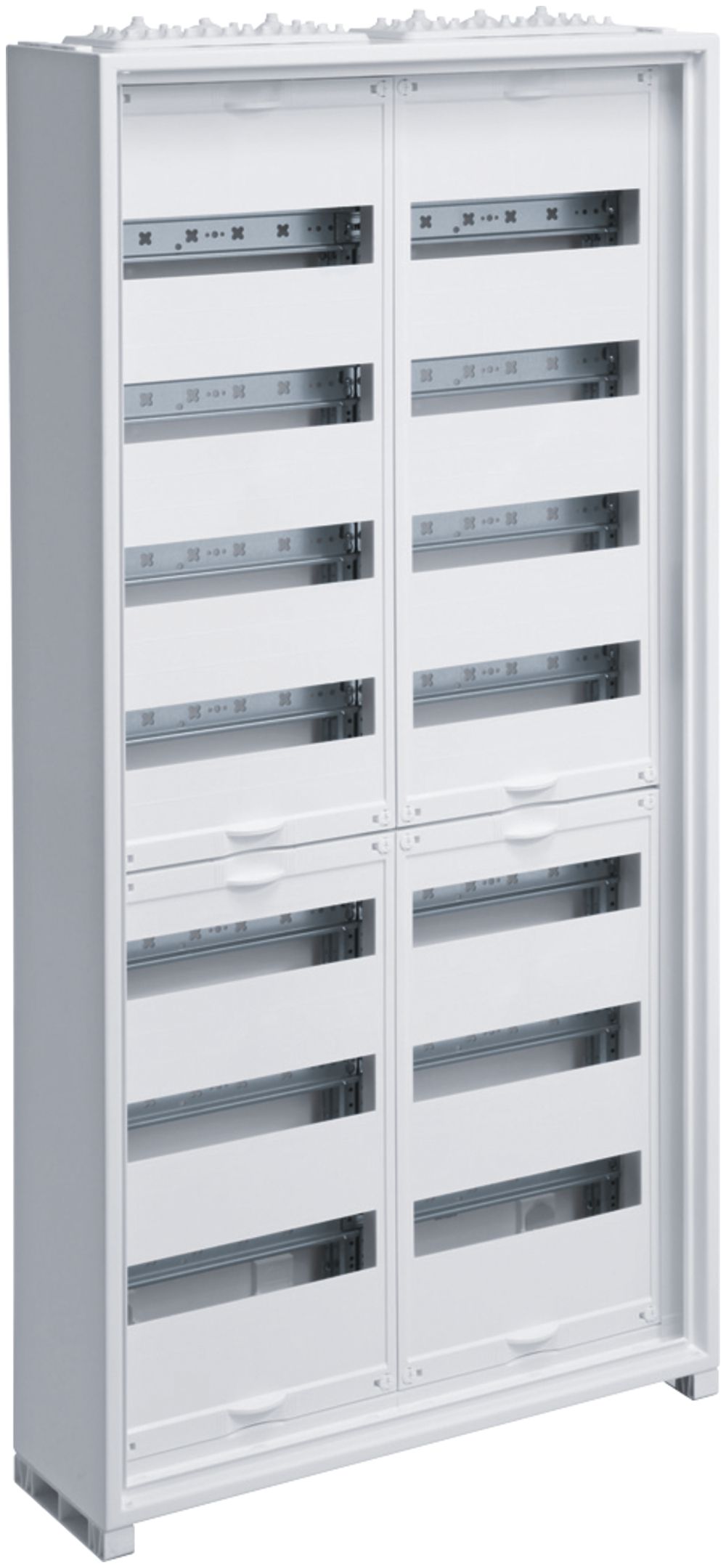 Distributeur AP Hager univers 7 rangées 168UM IP30 1100×550×160mm