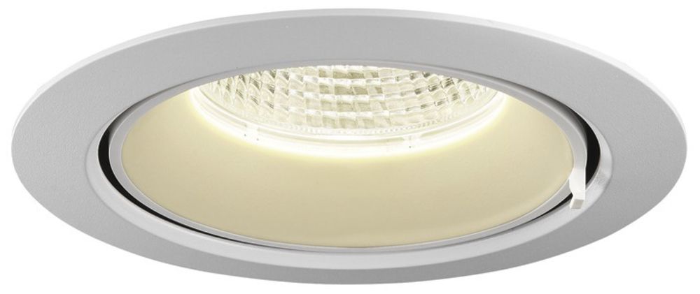 EB-LED-Deckenleuchte SLV GIMBLE IN 150 700mA 26W 2490lm 4000K EB-Ø150mm weiss