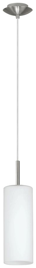 Pendelleuchte Eglo TROY 3 E27 1×0…40W 110mm Nickel