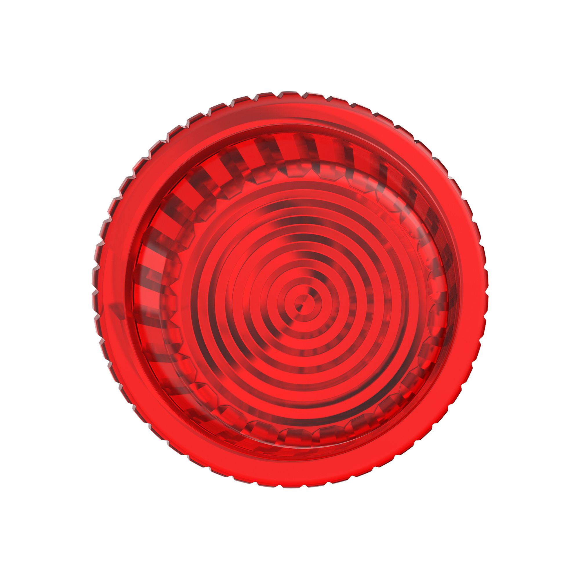 Calotta STANDARDdue SNAPFIX® semialta per spia di segnalazione rosso