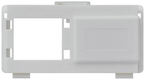Modulo multimedia kallysto M3 CUC vuoto per 2 RJ45 R&M grigio chiaro