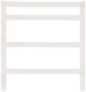 Klemmenmarkierer Weidmüller MultiFit 5×5mm WAGO/Legrand/Entrelec PA66 weiss
