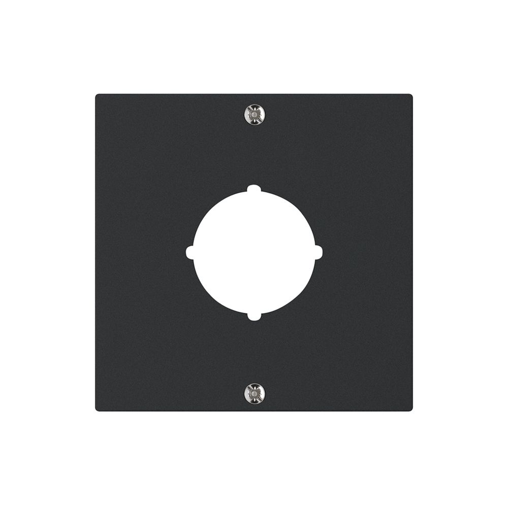 Plaque frontale kallysto pour ARRÊT D'URGENCE noir