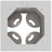 Cadre AP Feller EDIZIOdue 1×1 bois dur laqué pour combinaison ENC SNAPFIX® bc