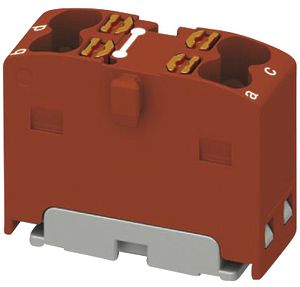 Verteilerblock PX PTFIX 4X1.5 RD