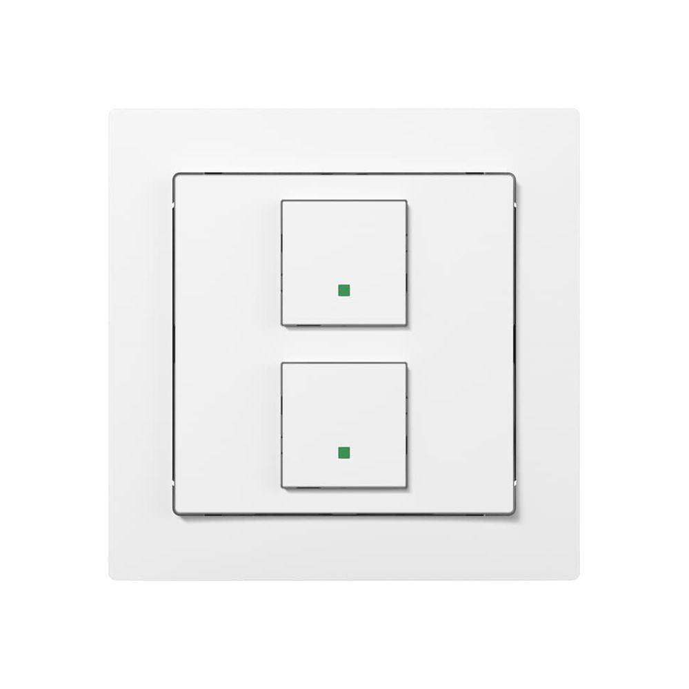 Senseur/actionneur de commutation 1/1×SIDUS free@home wireless, blanc