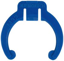 Rohrklammer Morach-Technik Crallo-Rohr-Fix Ø32mm halogenfrei blau
