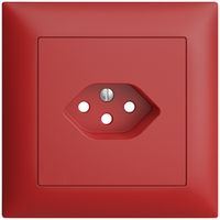 UP-Frontset EDIZIOdue berry 88×88mm 1×T13