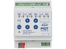 Attuatore per persiana KNX AMD MDT JAL-0410D.02 4-can 8A 180W 24VDC 4UM