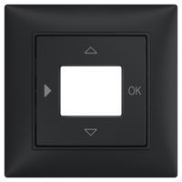 Kit frontal SIDUS pour poussoir de jalousie anthracite