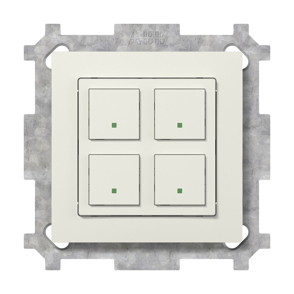 UP-Sensor/Dimmaktor 2/1×SIDUS free@home wireless, weiss