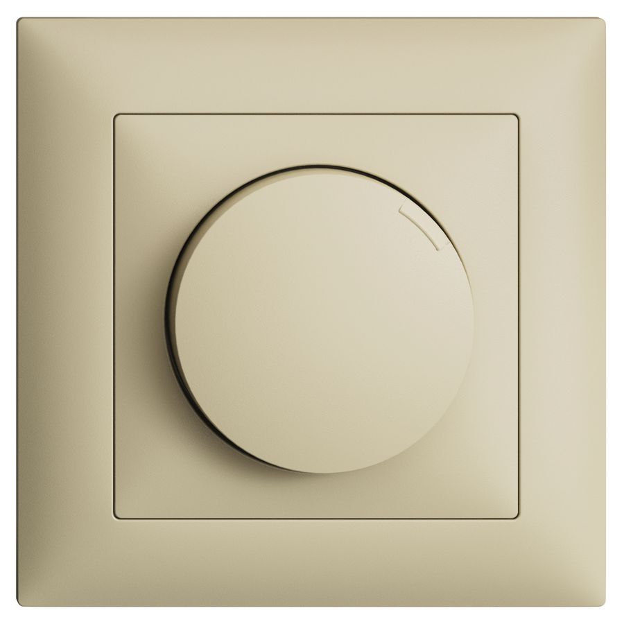 UP-DALI-Power-Drehgeber/Dimmer EDIZIOdue FMI Tunable White vanille