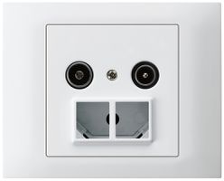 EB-Antennendose TV-R HMS kallysto 19dB weiss