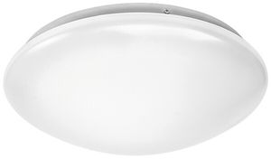LED-Decken-/Wandleuchte ESYLUX ELLEN 12W, 3000K, 1150lm mit HF-Sensor IP44 weiss