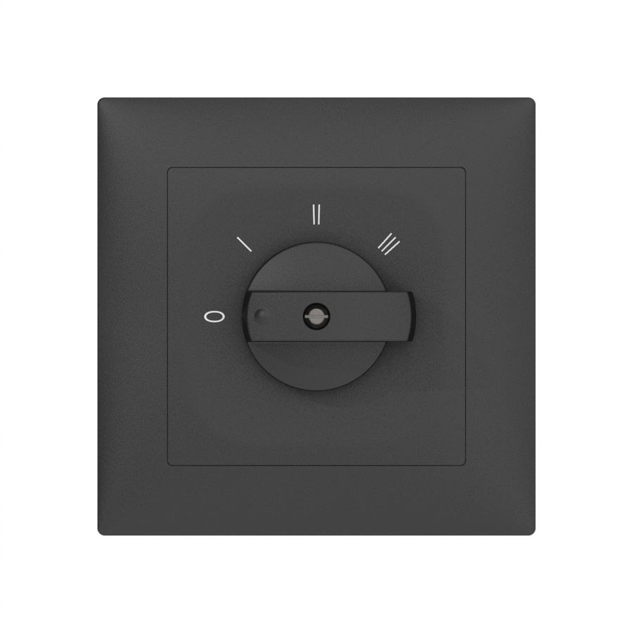 Kit de recouvrement SIDUS pour interr. rotatif anthracite