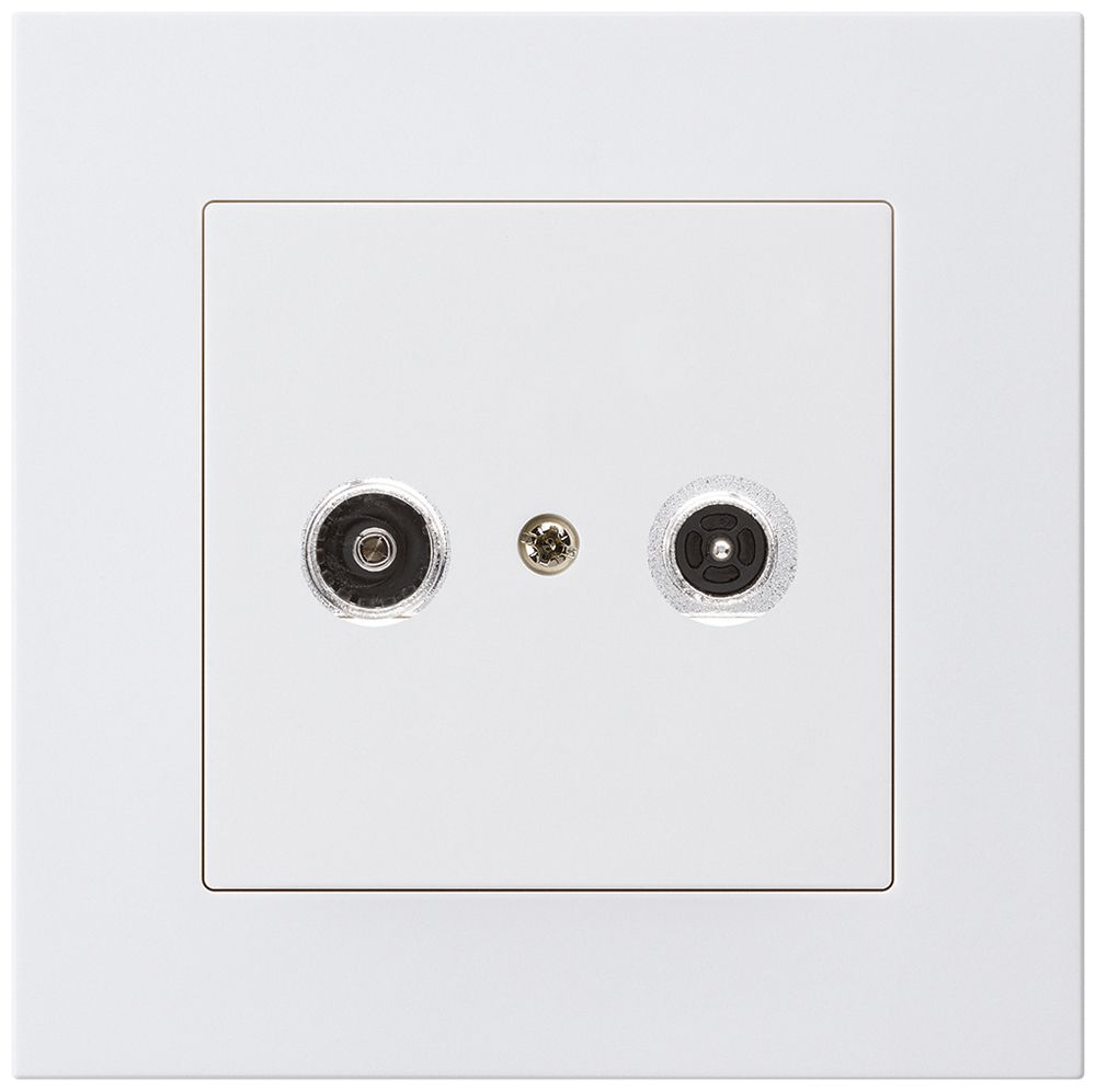 UP-Antennendose kallysto.pro R/TV 11dB 2GHz weiss