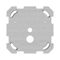 Plaque de fixation grd.I pour 1262 77×77mm