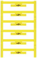 Cartello di avvertimento simboli orizzontale 5mm giallo 2.5…10mm² 48pz