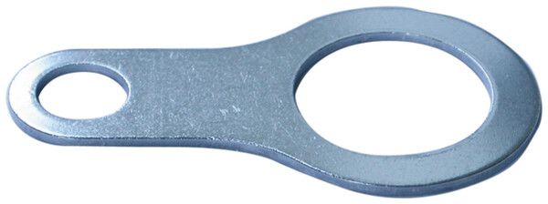 Anneau de mise à la terre Weidmüller EA-RING MS/M 32 M32, laiton nickelé