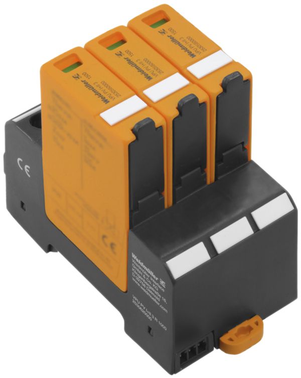 Parasurtension Weidmüller VPU PV I+II 3 1500