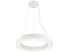 LED-Pendelleuchte SLV MEDO RING 60 27W 3750lm 930/940 DIM Ø600mm weiss