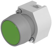 EB-Drucktaster EAO04 Ø29mm grün Ring grau, IP65