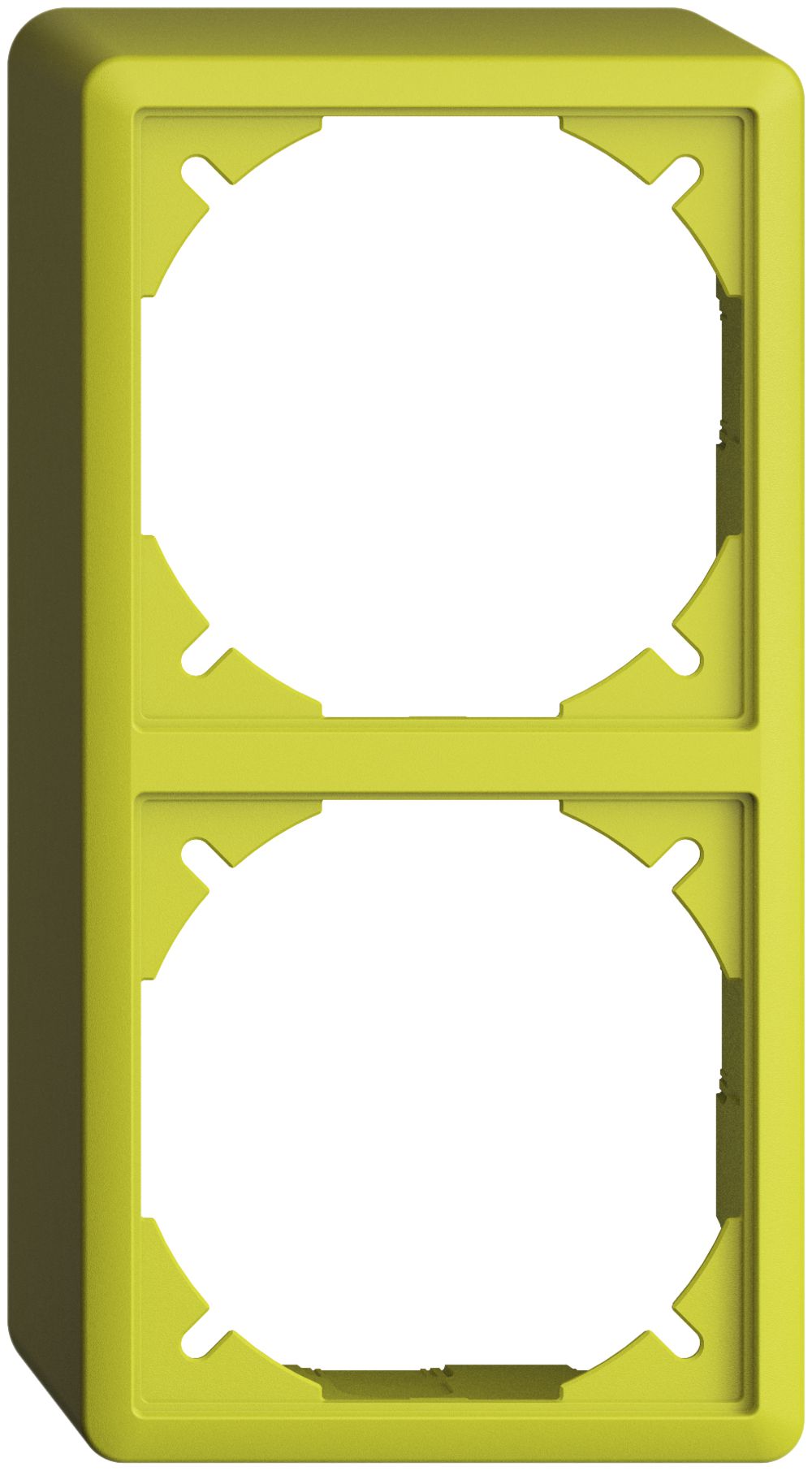 Kappe EDIZIOdue 54mm I-I lemon für Kombination vertikal/horizontal