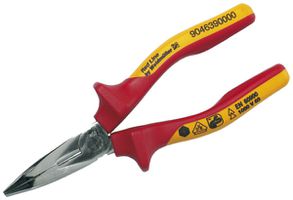 Spitzzange Weidmüller FRZ SG 160 VDE-isoliert gebogen mit Schneide 160mm lang