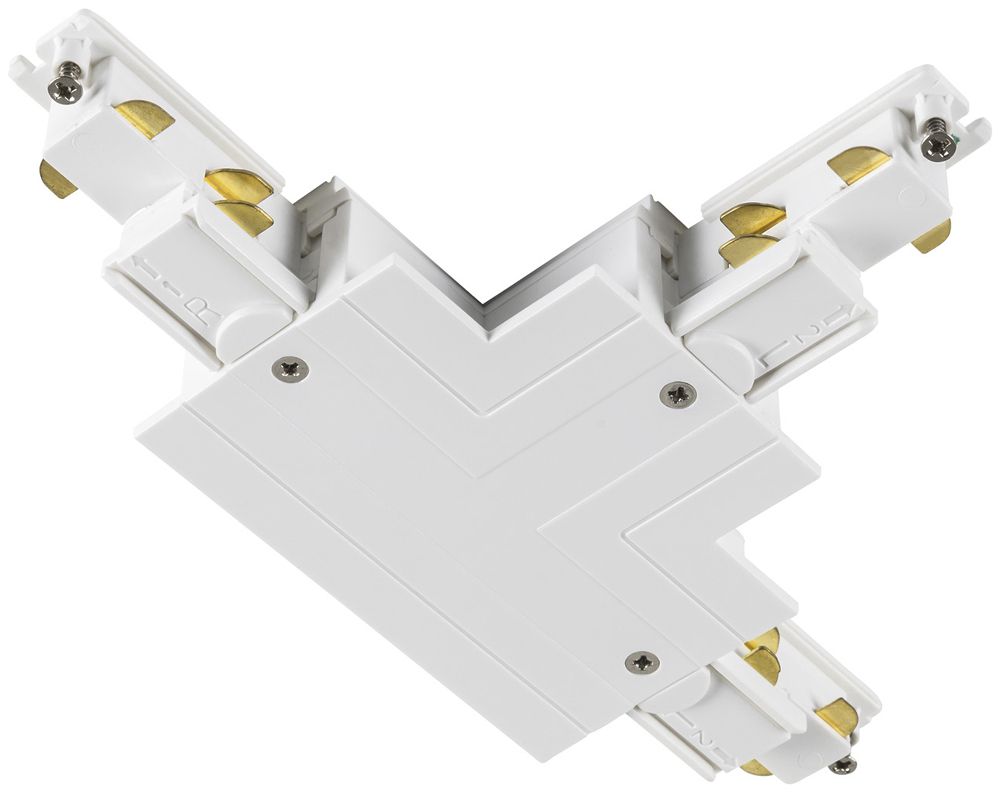 T-Verbinder SLV S-TRACK DALI 5-polig Erdung aussen links weiss