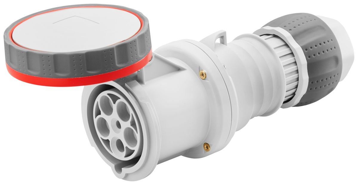 Prise mobile CEE Gewiss 309 HP 5P 63A 380…415V ro 6h IP67 à vis