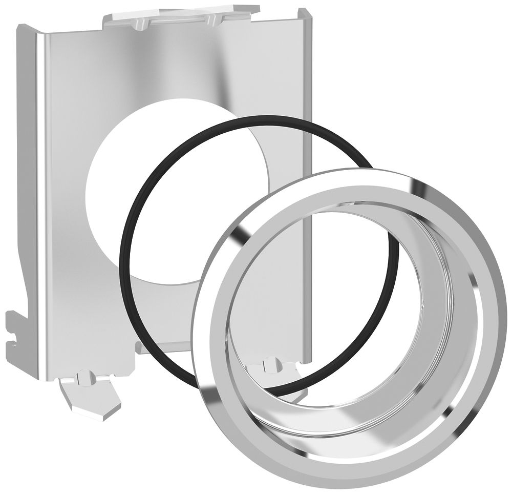 Montagekit Harmony für Wahl-/Leuchtdruckschalter flach, Metall