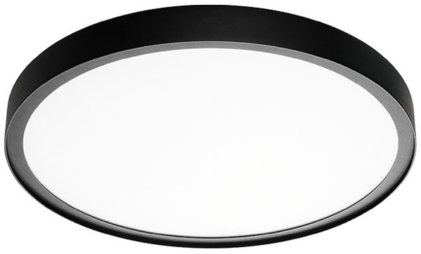 Lampada apparente LED SG Disc 480 36W 3480lm 840 REG Ø470mm nero