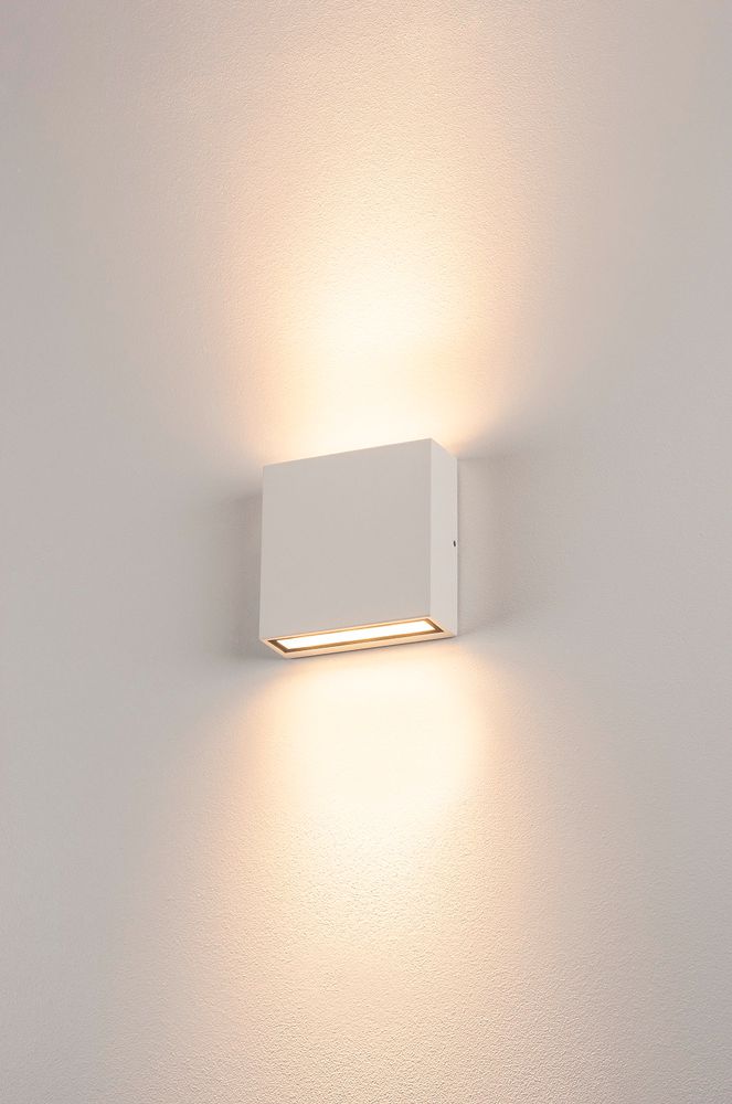 Applique LED SLV BIG QUAD UP/DOWN 8.2W 640lm 3000K 30° IP54 blanc