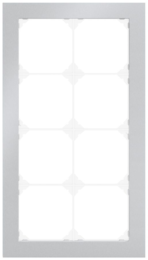 Telaio di copertura INC EDIZIO.liv prestige SNAPFIX® 4×2 154×274mm all