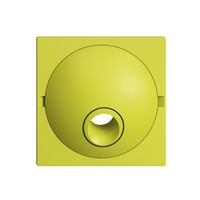 Frontplatte EDIZIOdue lemon für Anschlussdose