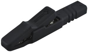 Abgreifklemme AK 2 S 4mm System, isoliert, schwarz